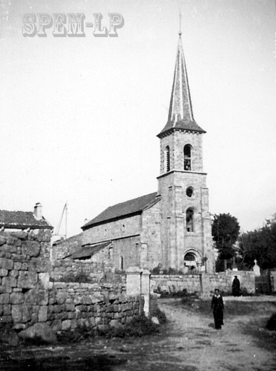 Eglise et cimetierre avant 1944